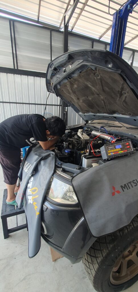 ตรวจเช็คสภาพรถ